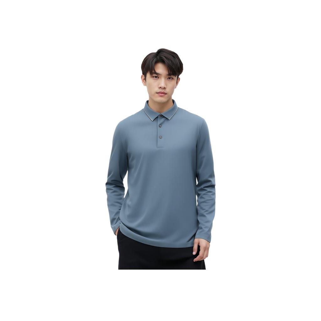 New FILA Winter FILA Polo Shirt Men's Misty Dusk Blue F11M142204F-DB