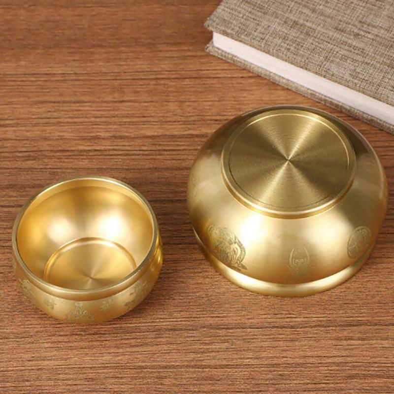 Cornucopia Brass Fortunate Attract Wealth Good Luck Magical Power Treasure Bowls Desktop Small Ornament Home Decor