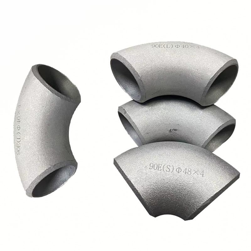 Aluminum Pipe 90 Degree Industrial-grade 1.5D Alloy Aluminum Curve