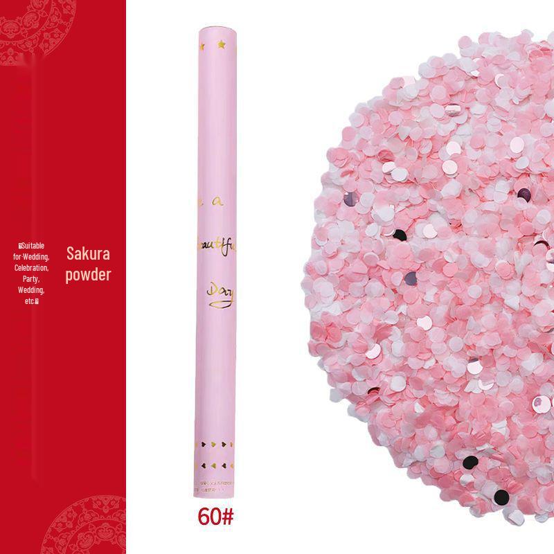 

Wedding Confetti Spray Handheld Cannon | Ribbons for Celebrations, Housewarming, Opening Ceremony, and Wedding Supplies.