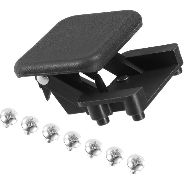 

Motoforti Front Glove Box Lid Latch Lock Handle Cover for Chevrolet Silverado 1500 2001-2007 Latch Catch Clip Black Long-Lasting