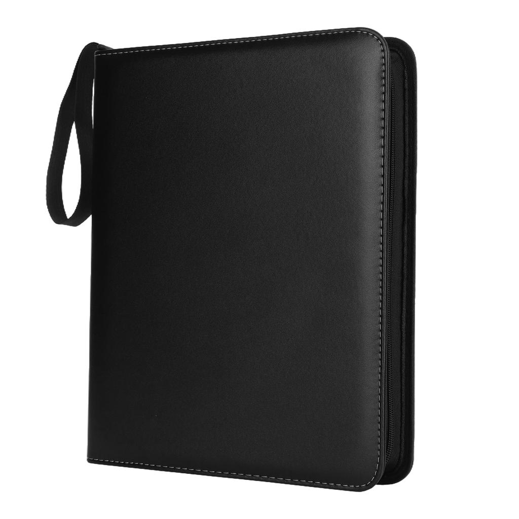 Cards Colletction Album PU Collection Binder Folder Side-Loading Page Card Album for Pokemon MTG TCG Sports Cards Football Cards