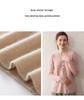 New Cashmere Wool Round Neck Single-Breasted Sweater - Versatile Loose Fit for Autumn/Winter