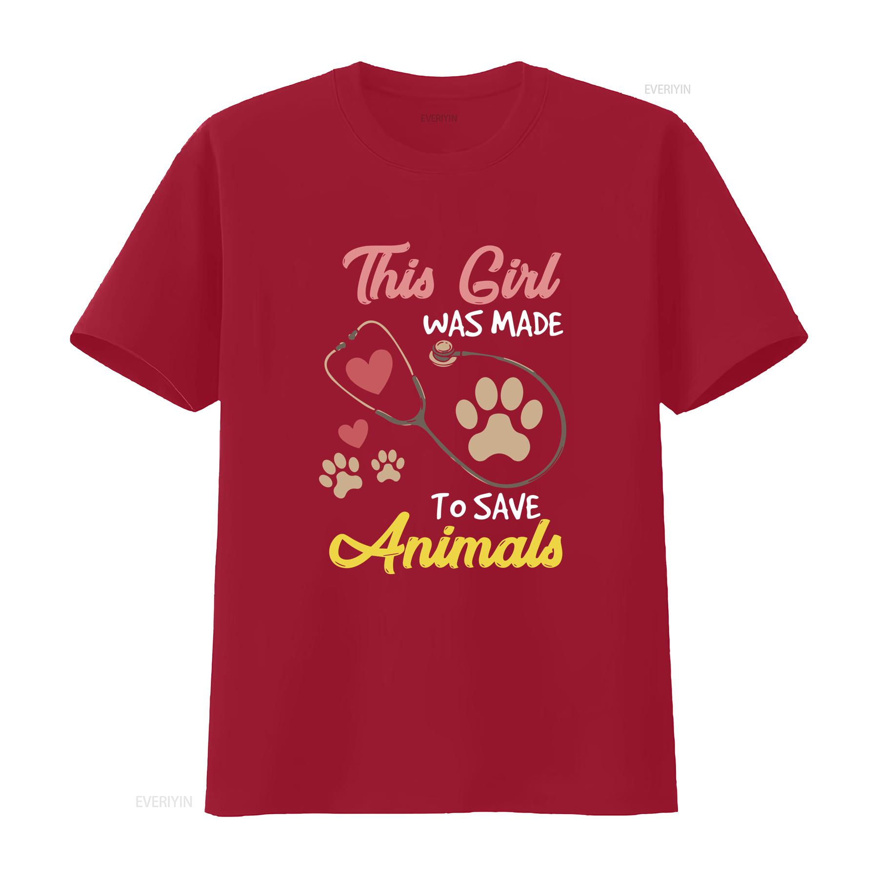 Vet Tech T Shirt Reception Veterinarian Animal Was Made To Save Animals vintage Washed graphic Unisex fashion Comfortable S