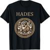 Hades Greek God of the Underworld T-Shirt, Small, Black