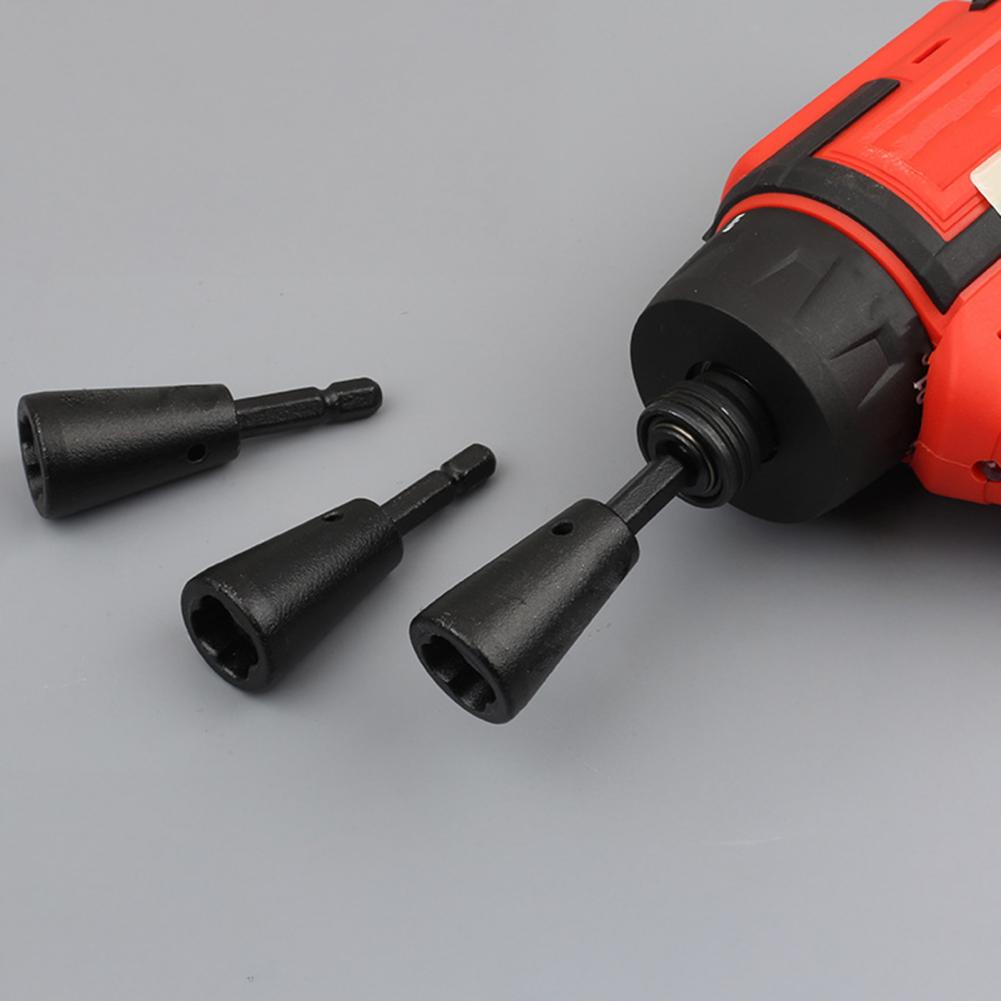 Hex Shank Wire Twister Heavy Duty Drill Wire Twister Tool Metal Electrical Wire Nut Connector Hex Shank Cable Twisting for Power