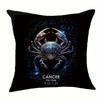 Darkrai Zodiac Cushion Cover Leo Pisces Aquarius Taurus Sagittarius Libra Scorpio Cancer Virgo Capricorn Aries Pillowcase Decor