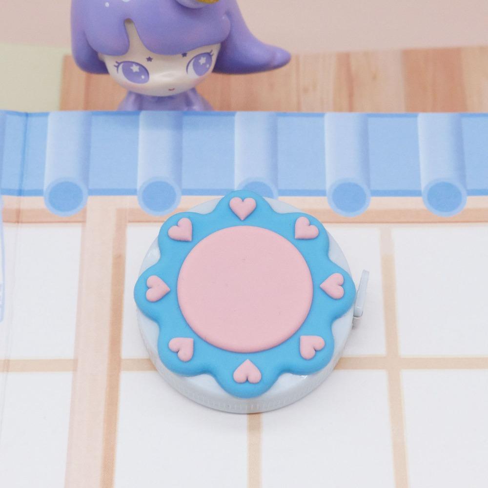 Retractable Mini Tape Measure Flexible Flower Tape Measure Cartoon Mini Tape Measure  Tailor