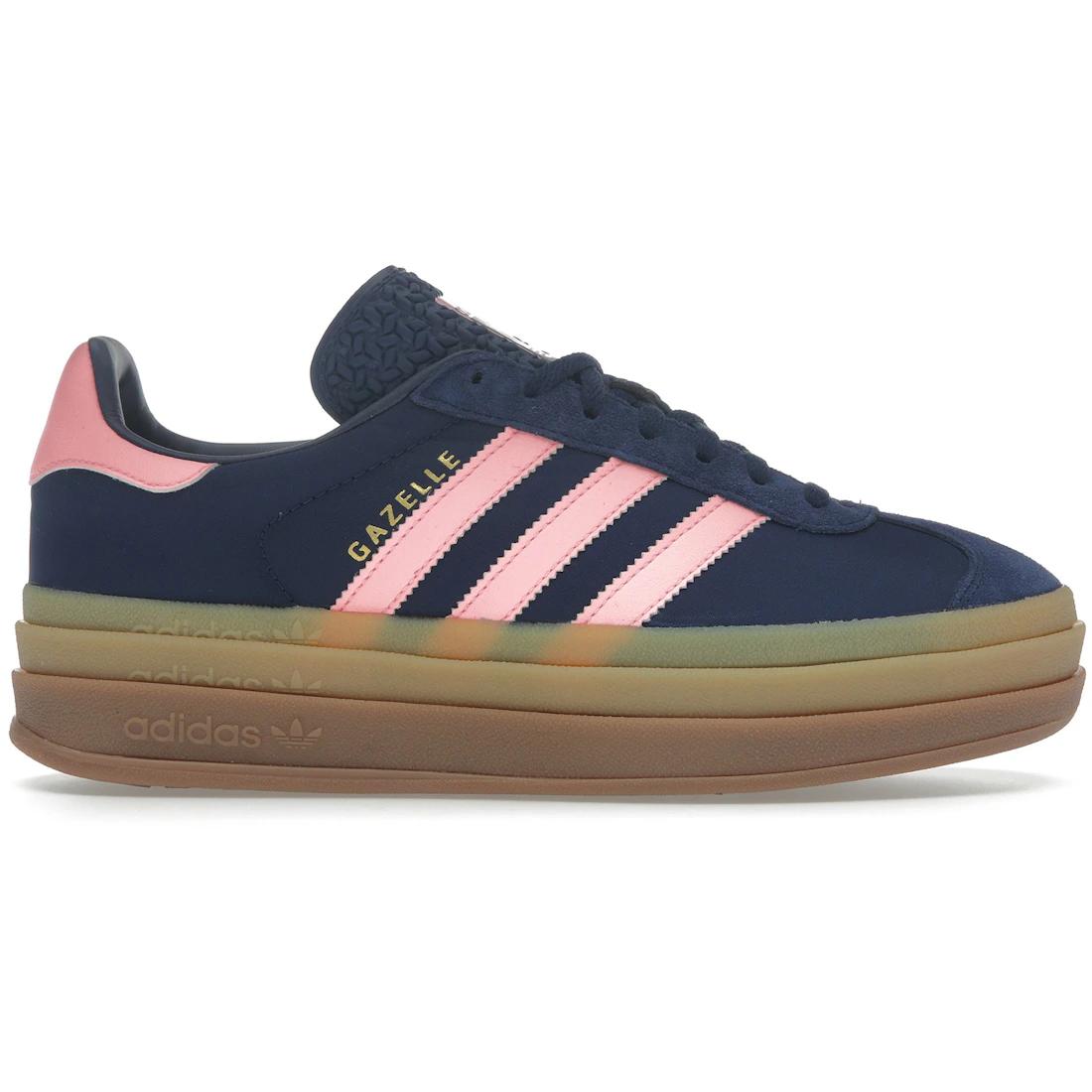 

Adidas Originals Gazelle Bold Темно-синий Розовый С блестками Женские 38.5