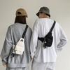 Breast bag women's trend small satchel personalized fashion brand messenger bag boys casual mini mobile phone bag