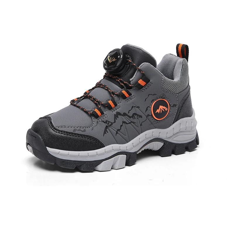 

New Autumn Winter Hiking Shoes for Kids Non-Slip Outdoor Shoes Children Warm Mountaineering Trekking Climbing Sports Shoes Boys 31