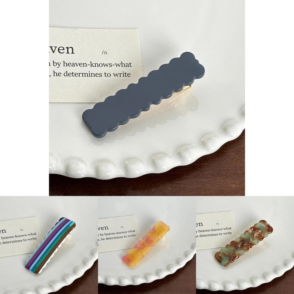 Elegant Handcrafted Acetate Hair Clips In Diverse Colors For Modern Womens Fashion