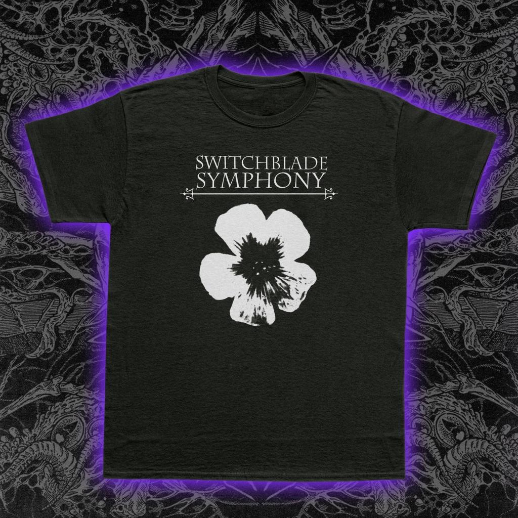 Switchblade Symphony Tshirt Dark Gothic Industrial Music Tshirt Unisex Couple Tshirt All Seasons oversized t shirt shirt