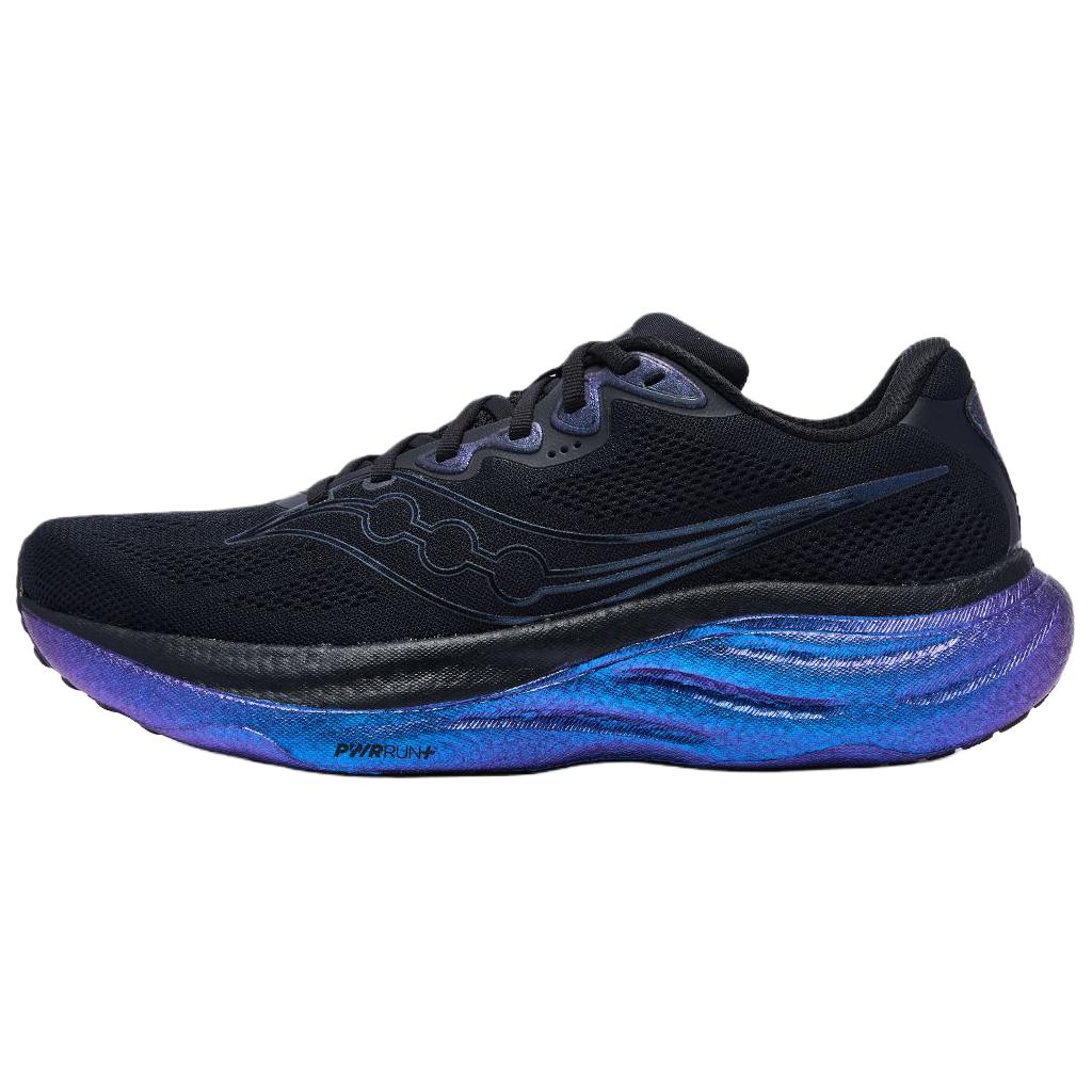 Saucony Ride 19 Black/Pewter Men s Neutral Cushion Running Shoes S21055-94 41