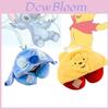 Soft Polyester Fiber Car Neck Pillow Travel Hooded Neck Cushion Cute U-shaped Plush Toy For Adults Yellow Winnie The Pooh Blue Stitch