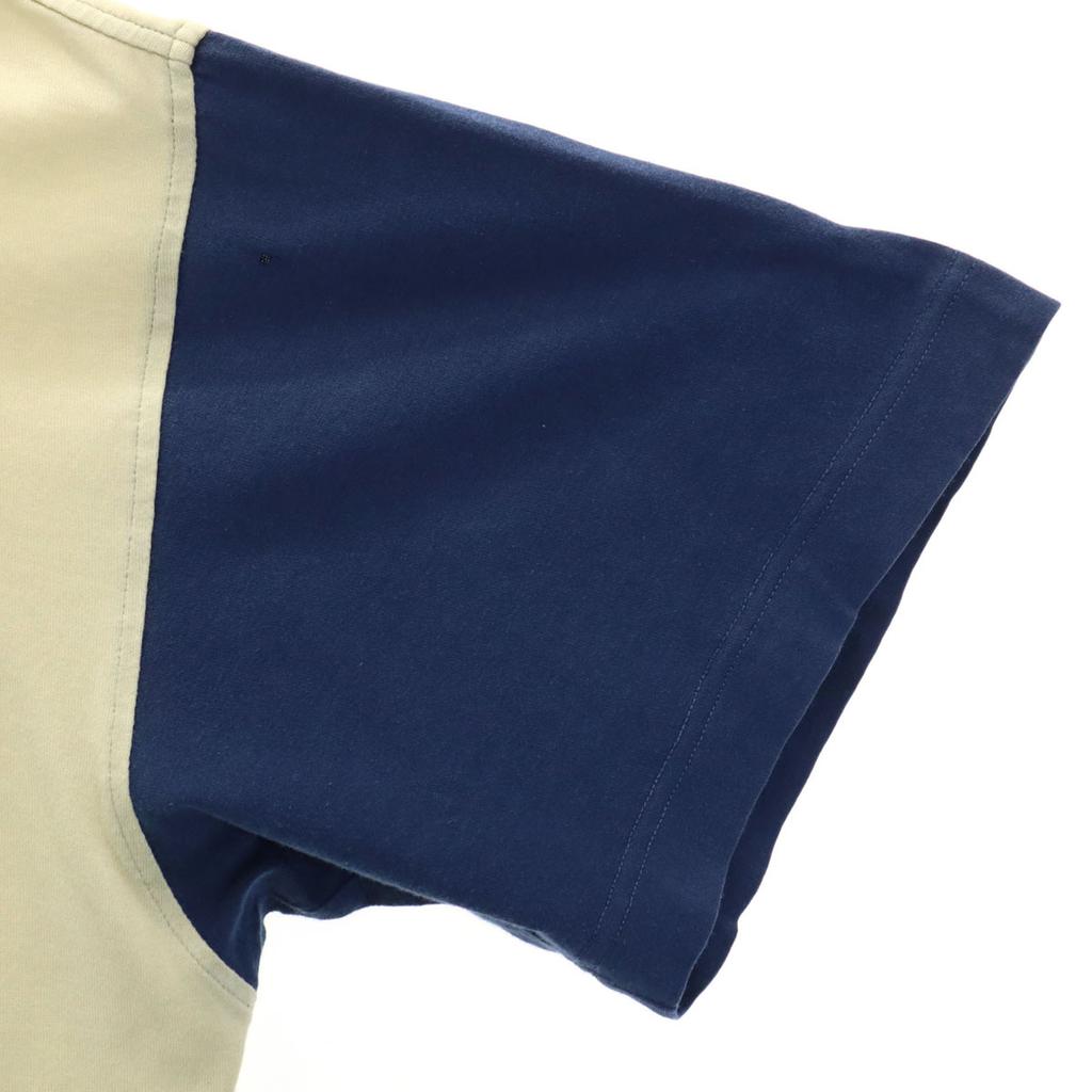 PIA SPORTS Back print Short sleeve T-shirt 4 Cream type Men's Used