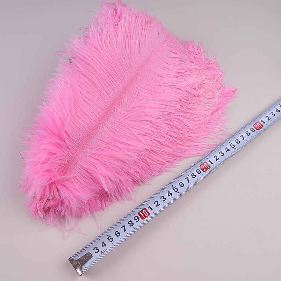 10Pcs 30-35cm Ostrich Feathers for Crafts Wedding Decoration 12-14" Handicraft Accessories Table Centerpieces Carnival Plumas