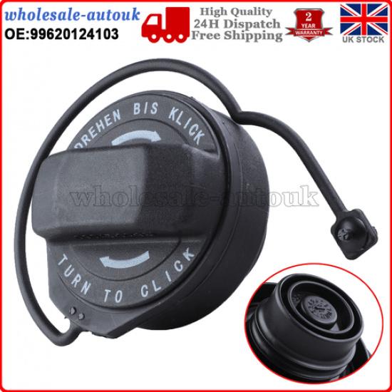 Black Fuel Cap Tank Cover Petrol For Porsche 997 986 Boxster 987 Boxster/Cayman