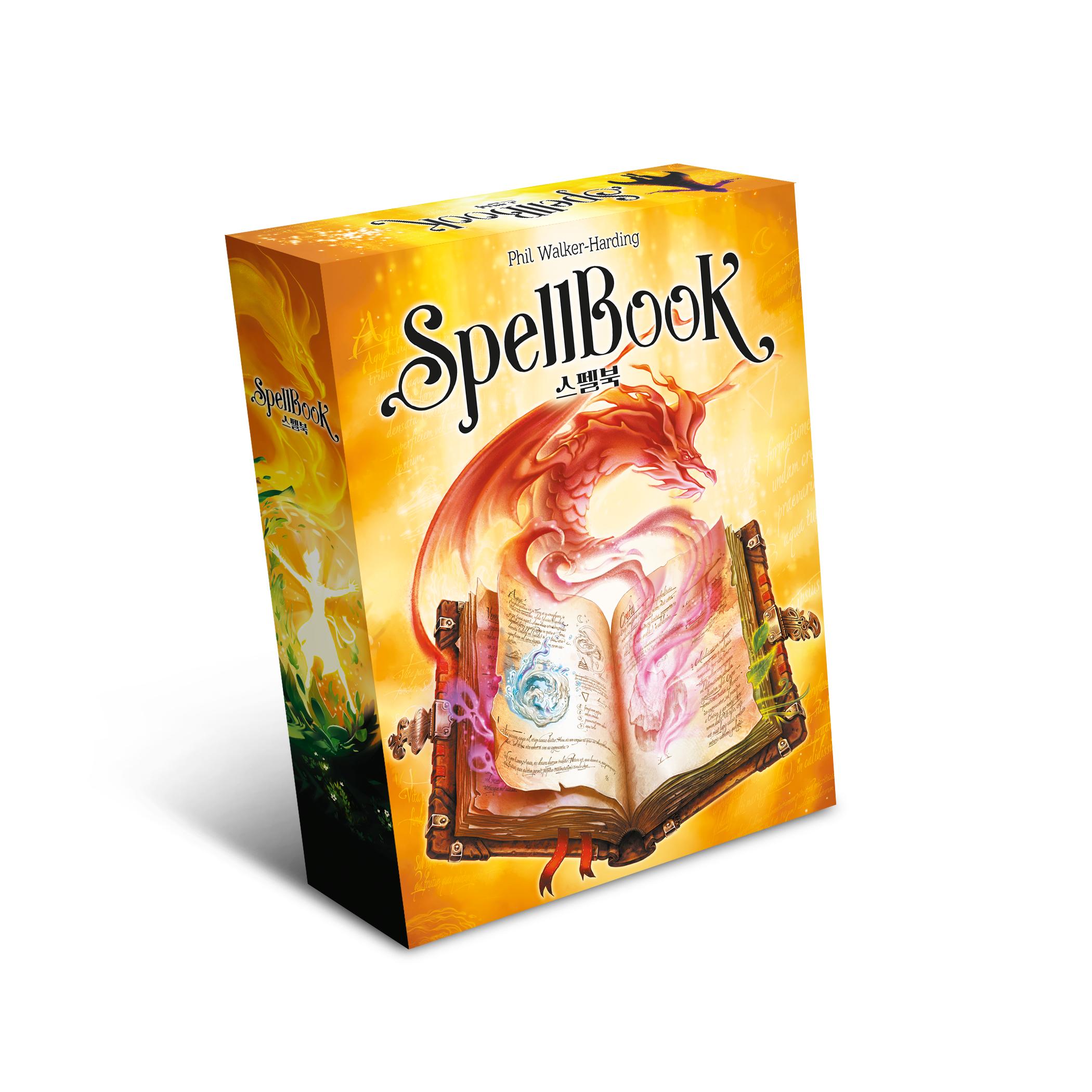 Spellbook Board Game: Deck Building Resource Management