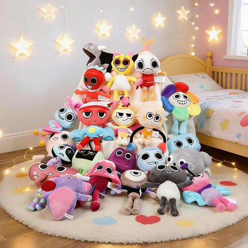 Neues Plüschtier Goob Boxten Blume Plüschfüllung Tier Weiches Spielzeug Kissen Katze Hase Plüsch Peluches
