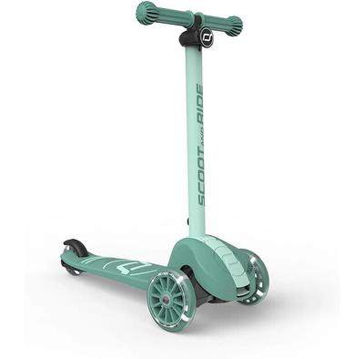 Самокат-беговел Scoot & Ride Highwaykick 3S LED 2в1 Лесной