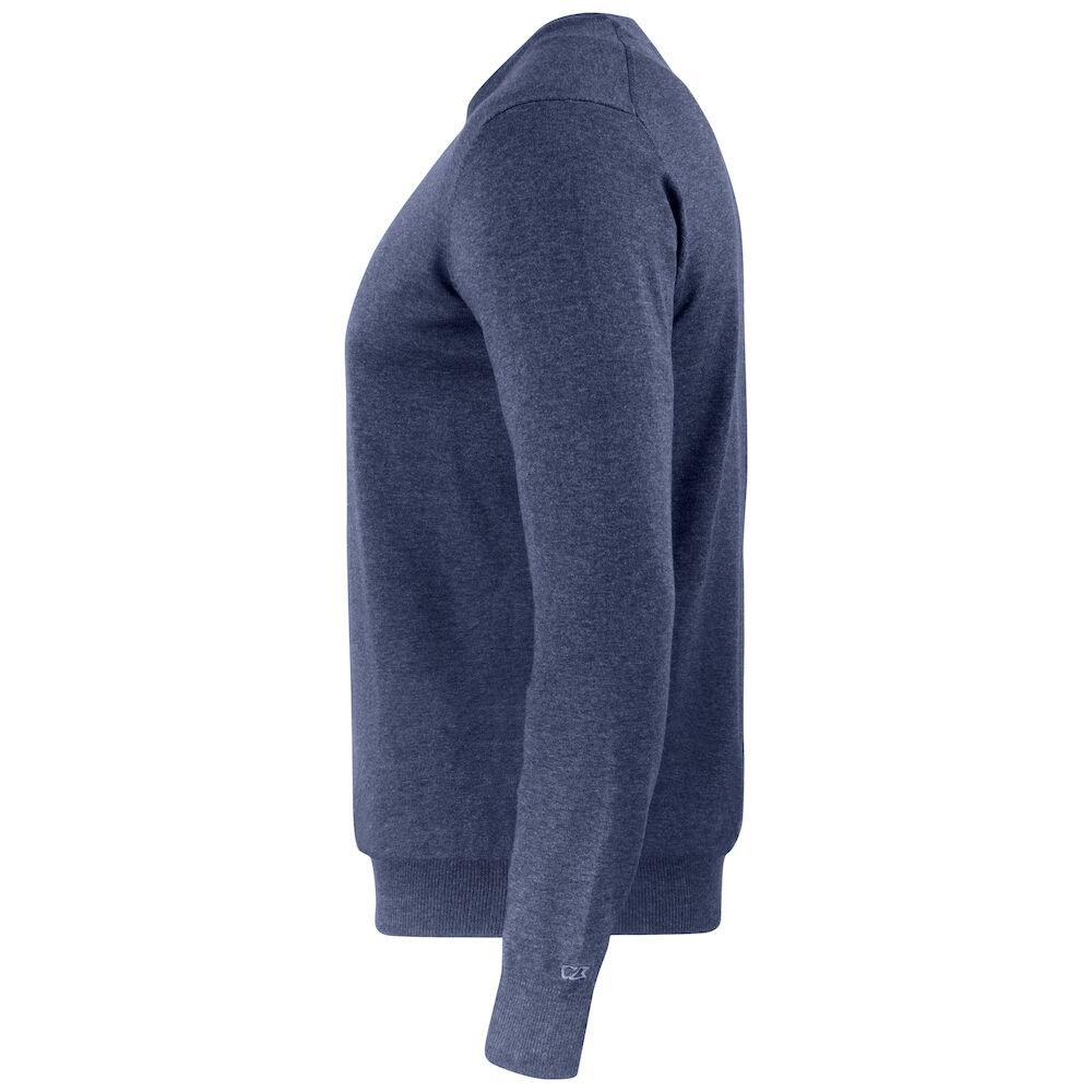 Cutter & Buck Men's Oakville Knitted Crew Neck Sweater Top