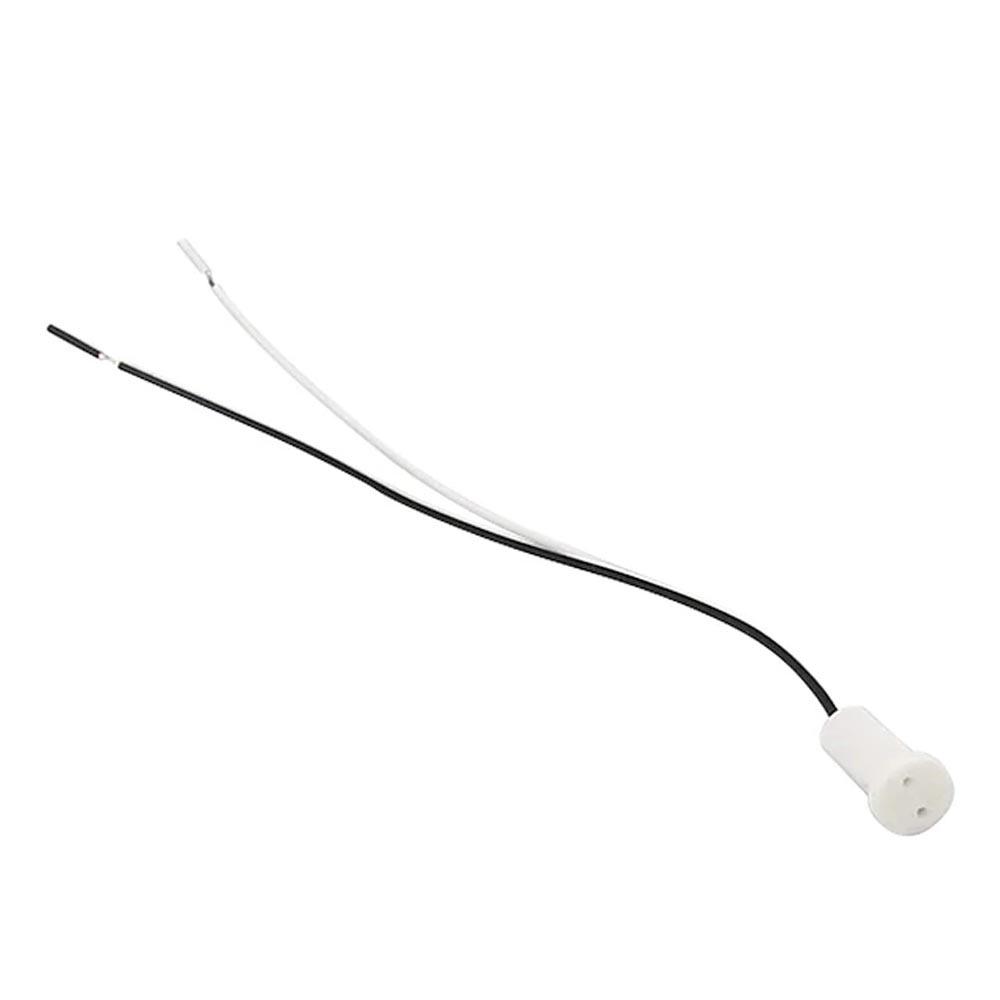 MR11 Keramik Quarz Strahler Lampenfassung - G4 Sockel mit 20cm Halogen Fassungsadapter
