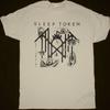 Sleep Token Ögon Natur T-shirt
