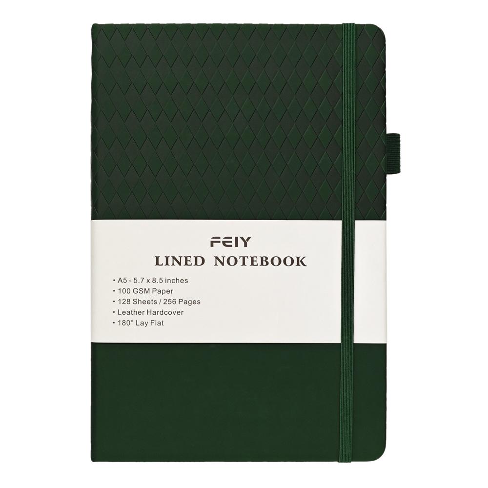 Custom Logo A5/A6 Thick Lined Notebook - High-Value Simple Diary