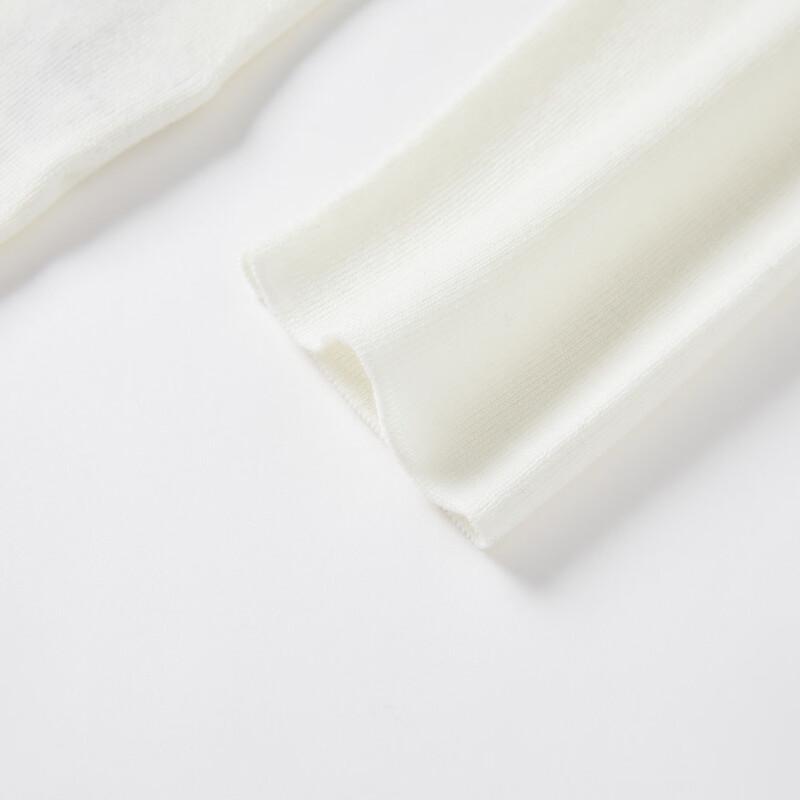 JUZUI Women's Seamless Wool-Cashmere Blend Base Layer Top