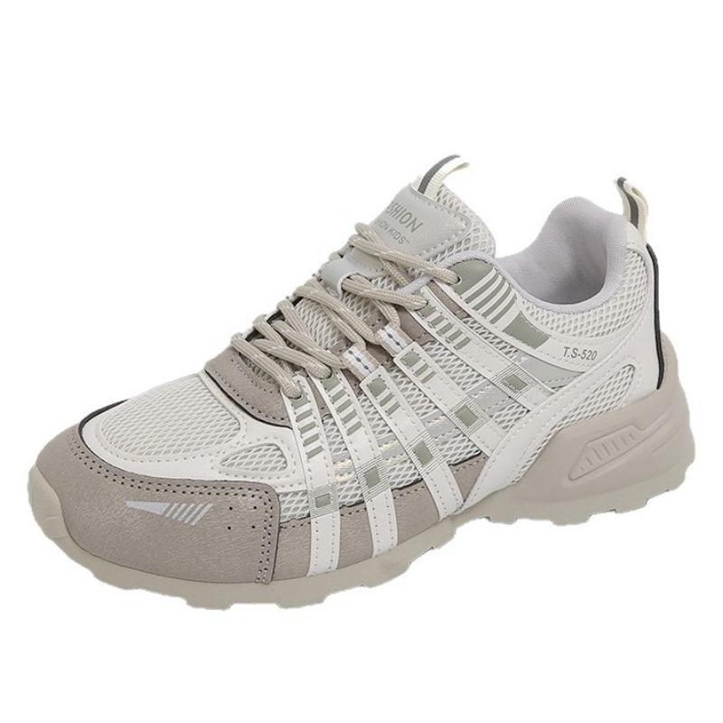 Advanced sense of color matching heightening dad shoes women's summer new mesh breathable lightweight versatile sports and leisure shoes