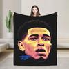 Bellinghams Knitted Blanket Soccer Football Fuzzy Throw Blankets Summer Air Conditioning Printed UltraSoft Warm Bedspread