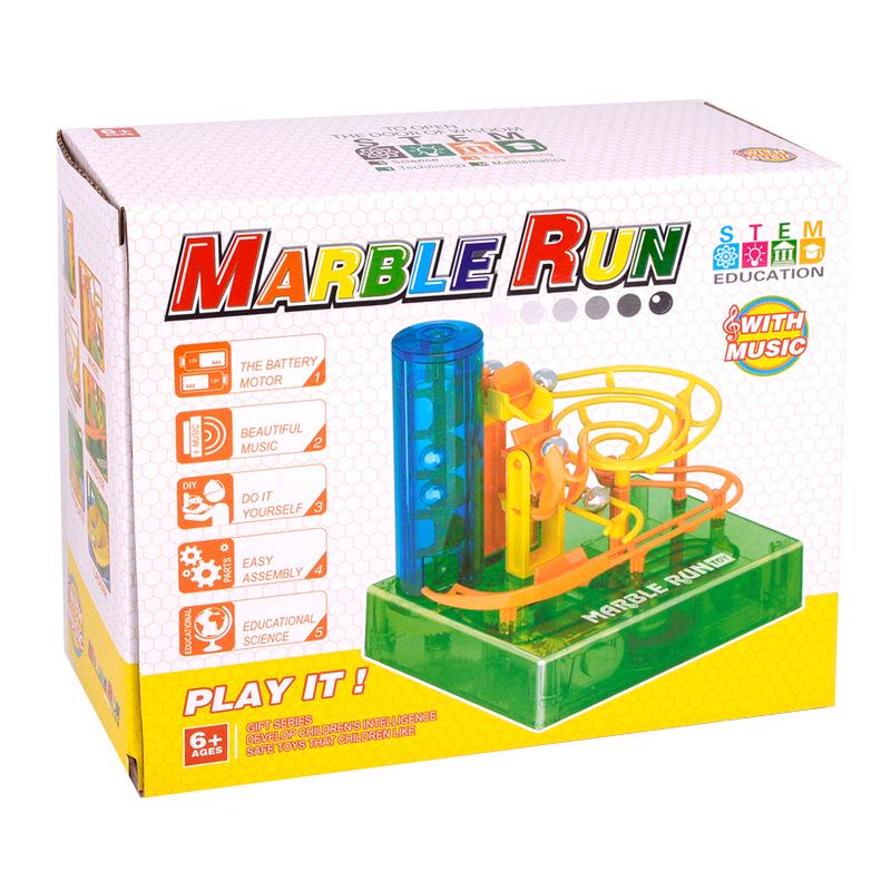 Electric DIY Children s Maze Track Ball Toy with Music
