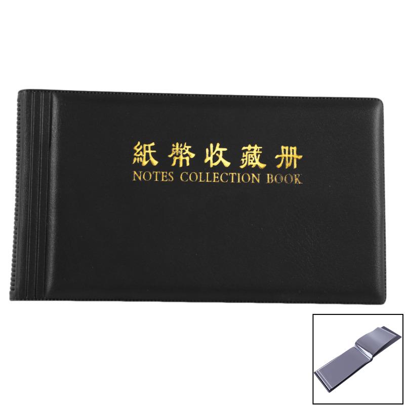 30 Pockets Banknote Currency Collecting Album 10 Sheets Clear Paper Money Holder Creative Money Banknote Protective Sleeve