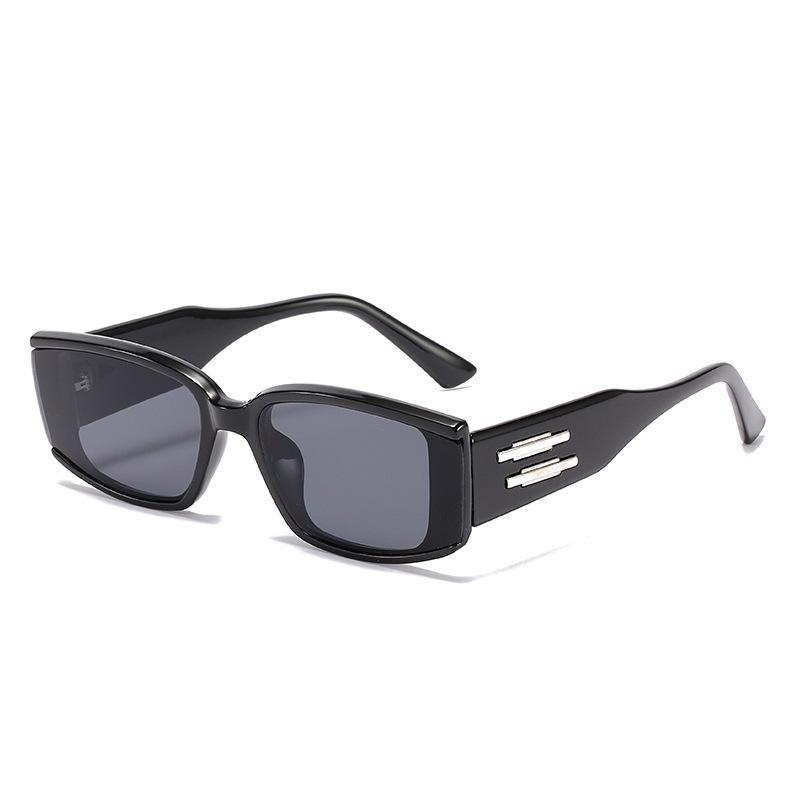 

JYL TS Sunglasses Square INS Korea Women UV/19121 B-7519 бледной сливы