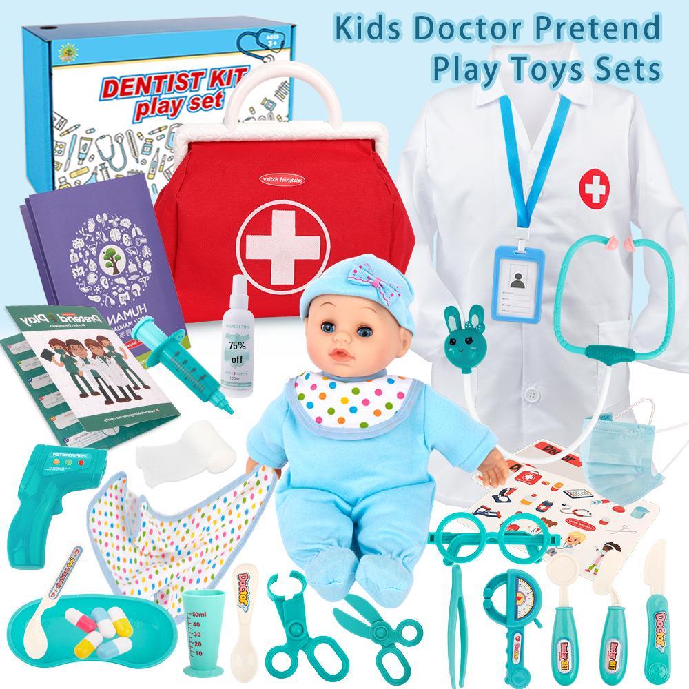 Kids' Doctor Role-Play Educational Toy Set