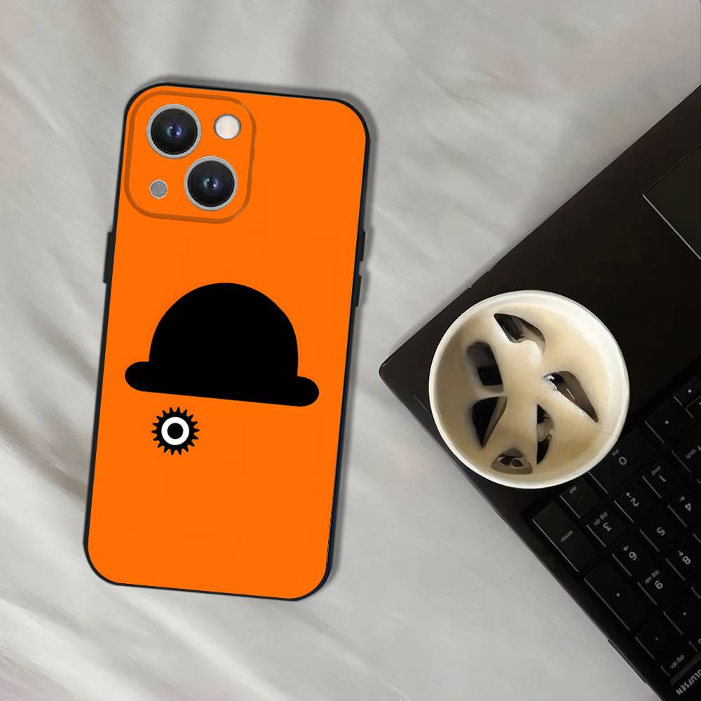 A C-Clockwork O-Orange Phone Case For iPhone 17,16,15,14,13,12,11,Pro,XS,Max,XR,Plus,E,SE4,Mini Black Soft Cover