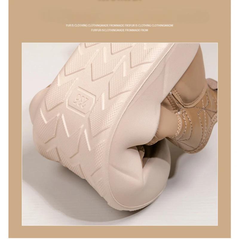 Fashion Women Cotton Shoes Winter Warm Women's Boots Fashionable Sexy Women's Shoes Winter Gladiator Pumps Snow Boots Mujer