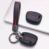 Premium Silicone Car Key Fob Cover For Renault Clio Megane Kadjar Captur Koleos Arkana With Keychain Soft Silicone Car Interior Accessories