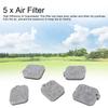 Premium Sponge Material, Easy Installation, 5PCS   Filter BG55 Fit For  BG45 BG46 BG65 BG85 BR45C SH55 SH85 Leaf Blower, Compact & Save Space