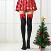 Velvet Thigh-High Stockings with Bow – Sexy Halloween Costume Socks