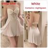Sleepwear Set With Satin Fabric And V Neck For Comfortable Lounge And Nightwear