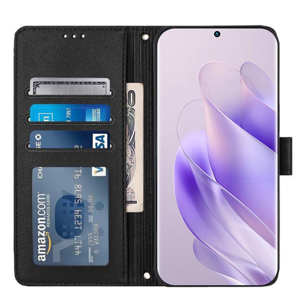 For Infinix Note 40 Pro 5G Case with Strap RFID Blocking Leather Wallet Phone Cover Cat Mouse Pattern