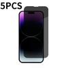 5 Stück Für iPhone18 17 16 11 12 13 14 15 Pro Max XR X XS Max 7 8 Plus SE Anti-Spy Sichtschutz-Displayschutzfolie Gehärtetes Glas