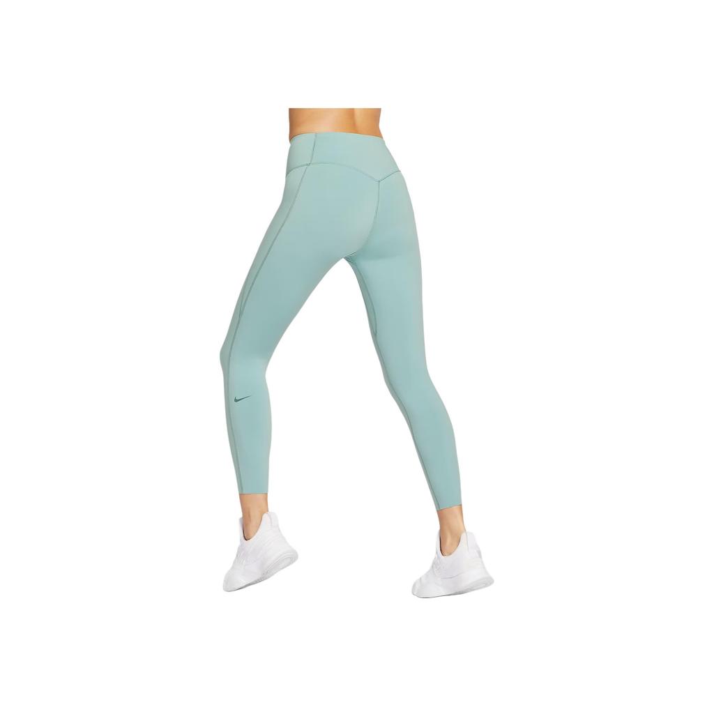 Nike Universal Quick-Dry Medium-Intensity High-Waist Pocket Nine-Point Tight Sports Leggings Women Leggings HQ6814-017