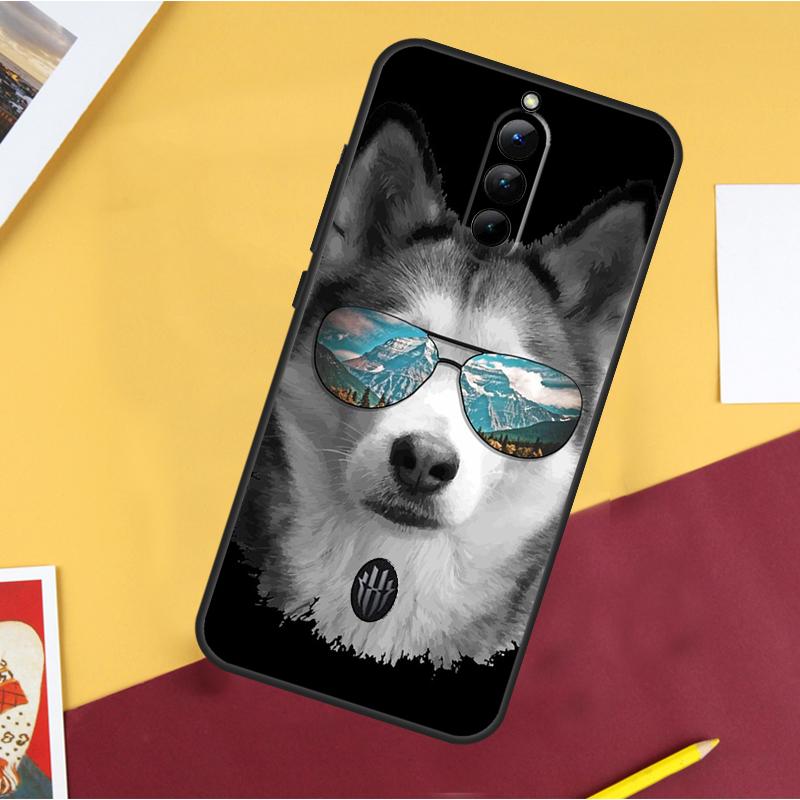 Animal Dog Husky Case For ZTE Nubia Red Magic 11 Pro 9 8 8S 9S 10S 10 Pro Plus 6R 6 7 6S 7S Pro 10 Air Cover