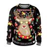 Ugly Xmas Christmas Sweater Santa Elf Popular Women Men Winter Warm Sweatshirts