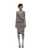 Kasiko Peek-A-Boo Strap Skirt Warm Gray