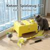 Interactive Toy for Indoor Cats, Rechargeable, 3 Adjustable Modes Calm Intelligent