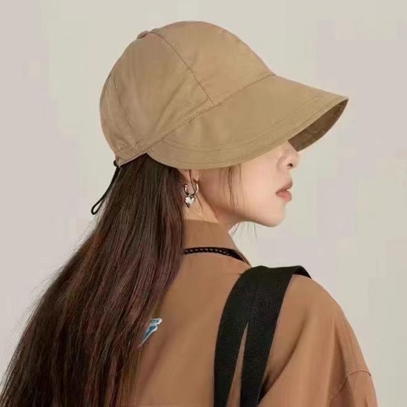 Women's Quick-Dry Duckbill Sun Hat with UV Protection, Wide Brim, and Removable Mask